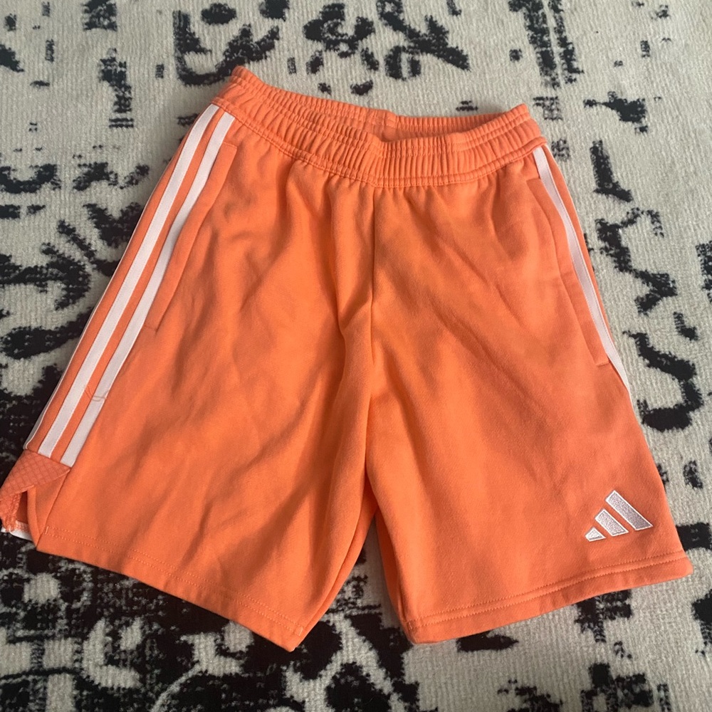 Adidas coral sports shorts